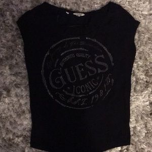 Guess embellished T-shirt🌻